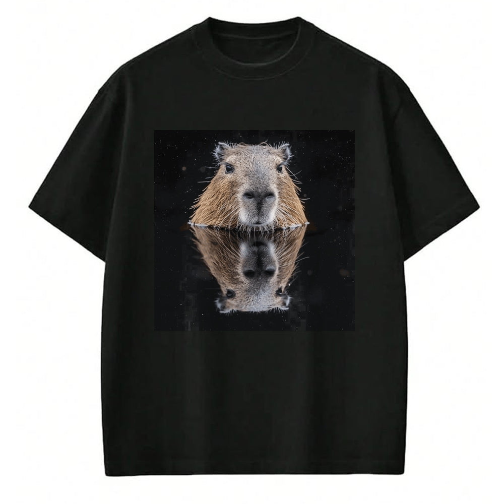 Cute Capybara Shirt, Funny Capybara Unisex T-Shirt/Hoodie/Sweatshirt HLT00 - Funny Graphic Capybara Long Sleeve T-Shirt (10)