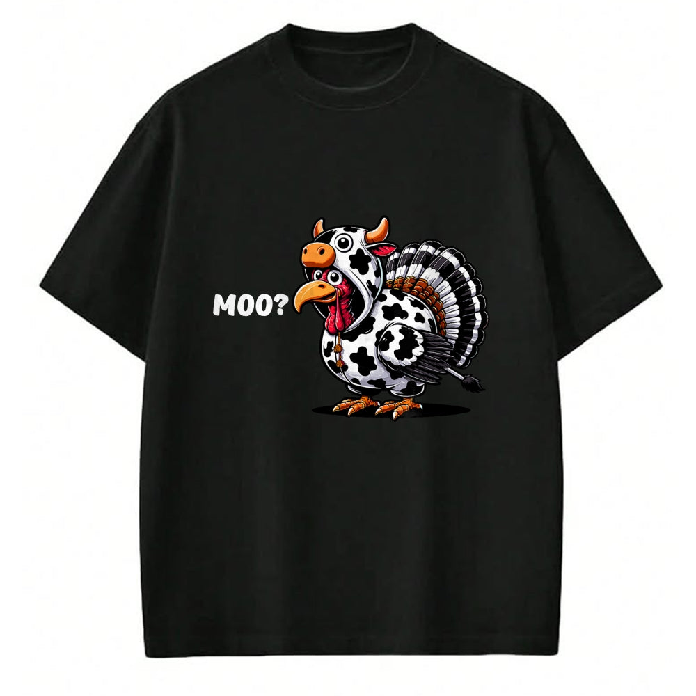 Best Thanksgiving Family Shirt , Funny Thanksgiving UnisexT-Shirt/Hoodie/Sweatshirt HLT00 - Turkey Moo Funny Thanksgiving T-Shirt