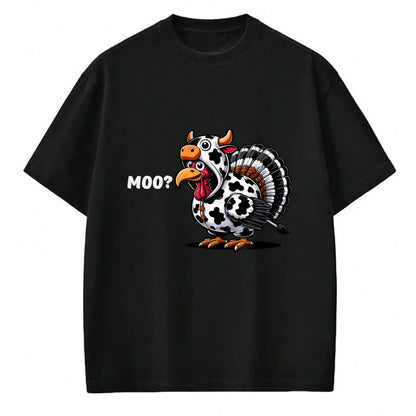 Best Thanksgiving Family Shirt , Funny Thanksgiving UnisexT-Shirt/Hoodie/Sweatshirt HLT00 - Turkey Moo Funny Thanksgiving T-Shirt