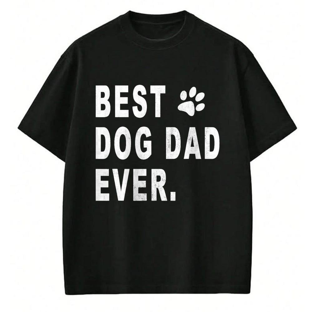 Gift for Dad Shirt, Funny Dad Unisex T-Shirt/Hoodie/Sweatshirt HLT00 – Best Dog Dad T-shirt Gift for Best Dog Dad Ever T-Shirt