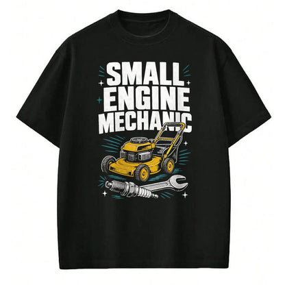 Best Mechanic Life Shirt, Funny Mechanic UnisexT-Shirt/Hoodie/Sweatshirt HLT00 - Small Engine Mechanic Lawn Mower Repair T-Shirt