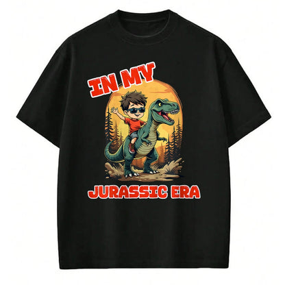 Best Dinosaur Lover Shirt, Funny Dinosaur UnisexT-Shirt/Hoodie/Sweatshirt HLT00 - Kids In My Jurassic Era Boys Dinosaur Kids Birthday T-Rex T-Shirt