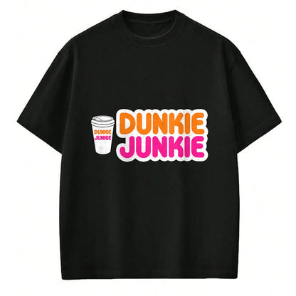 Best Thanksgiving Family Shirt , Funny Thanksgiving UnisexT-Shirt/Hoodie/Sweatshirt HLT00 - Funny Dunkie Junkie Coffee Love Funny Coffee Saying T-Shirt (2)