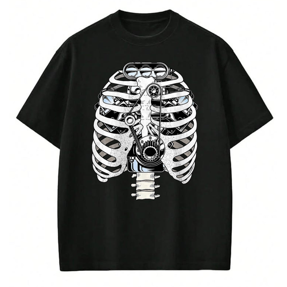 Best Mechanic Life Shirt, Funny Mechanic UnisexT-Shirt/Hoodie/Sweatshirt HLT00 - Car Mechanic Halloween Graphic Engineer Skeleton Mechanics T-Shirt, Men, Black, XX-Large