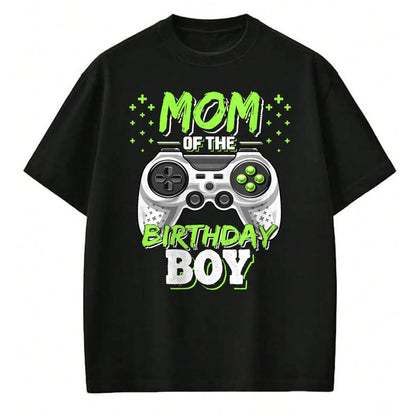 Gift for Mom Shirt, Funny Mom Unisex T-Shirt/Hoodie/Sweatshirt HLT00 - Mom of the Birthday Boy Matching Video Gamer Birthday Party T-Shirt