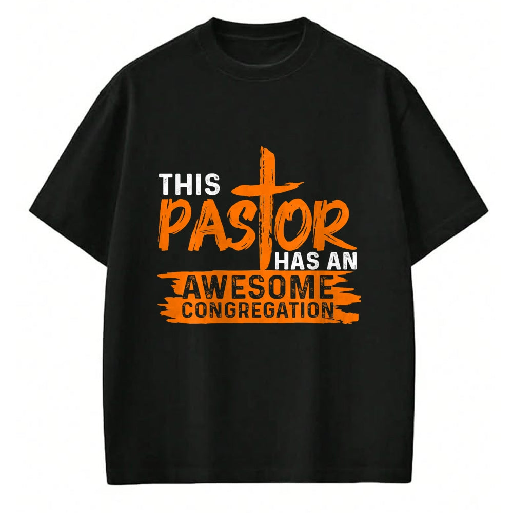 Best Wife Shirt, Wife and Husband Unisex T-Shirt/Hoodie/Sweatshirt HLT00 - Funny Pastor Appreciation Gift Men Christian Church Priest T-Shirt