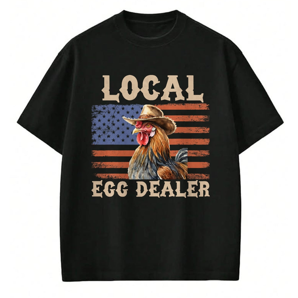 Best Farmer Life Shirt, Funny Farmer UnisexT-Shirt/Hoodie/Sweatshirt HLT00 - Local Egg Dealer Rooster Farmer Chicken T-Shirt
