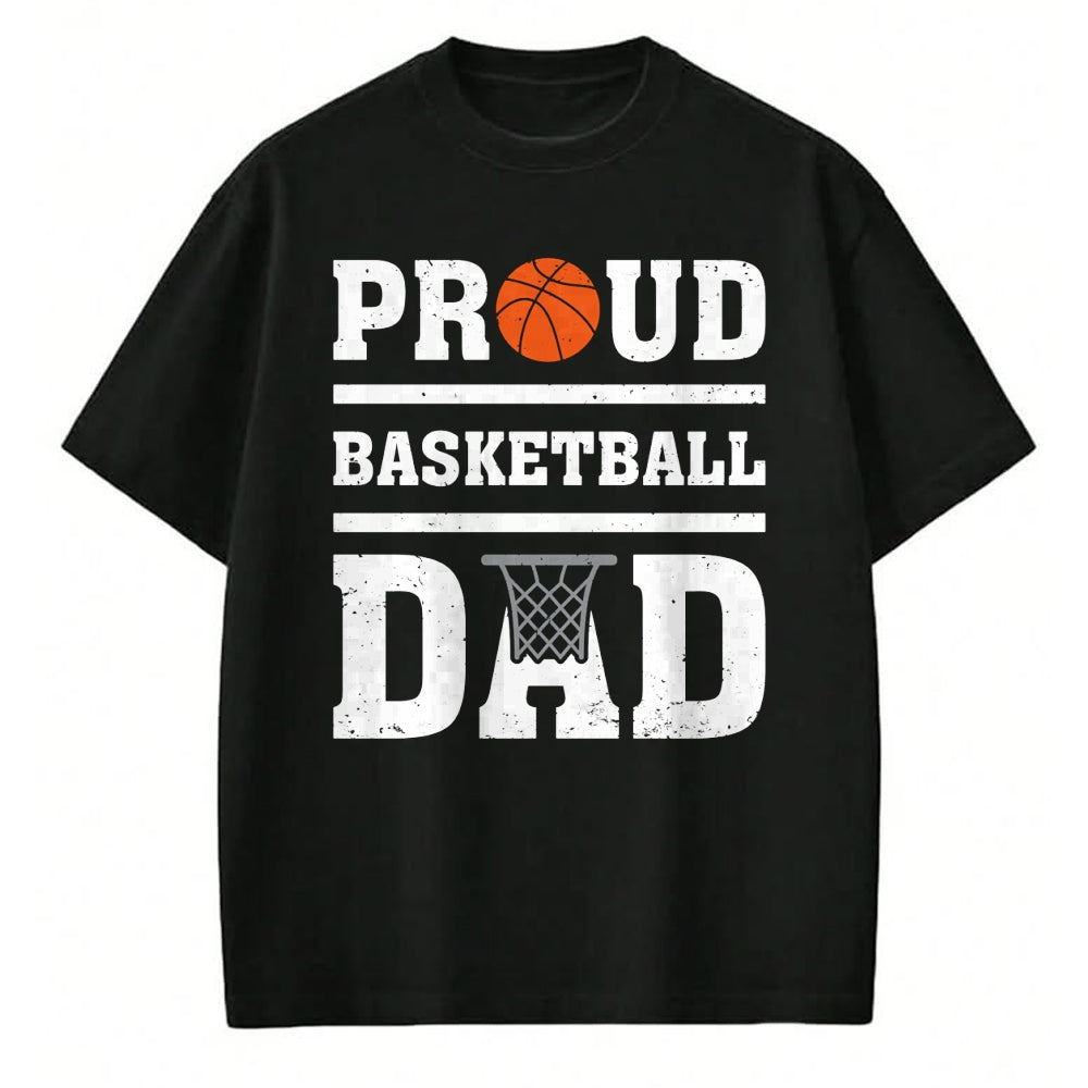 Gift for Dad Shirt, Funny Dad Unisex T-Shirt/Hoodie/Sweatshirt HLT00 – Basketball Lover Proud Basketball Dad Father_s Day Long Sleeve T-Shirt
