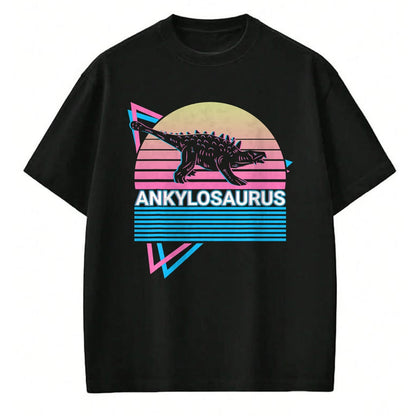 Best Dinosaur Lover Shirt, Funny Dinosaur UnisexT-Shirt/Hoodie/Sweatshirt HLT00 - Ankylosaurus Dinosaur Retro T-Shirt