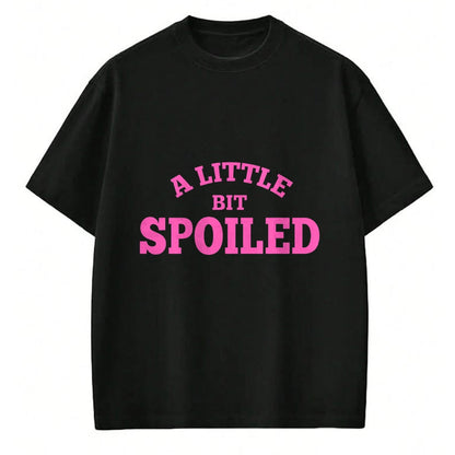 Best Wife Shirt, Wife and Husband Unisex T-Shirt/Hoodie/Sweatshirt HLT00 - Light Pink Womens Shirt A Little Bit Spoiled T-Shirt