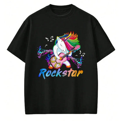 Guitar Lover Shirt, Funny Guitar UnisexT-Shirt/Hoodie/Sweatshirt HLT00 - Unicorn Rock Star Guitar Rockin_ Music Singer T-Shirt
