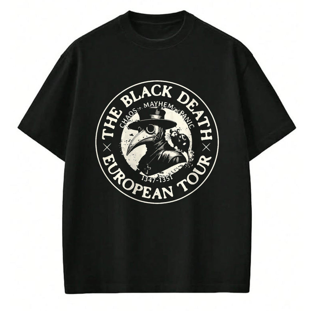 Best Doctor Shirt, Funny Doctor UnisexT-Shirt/Hoodie/Sweatshirt HLT00 - Plague Mask Doctor Plague Black Death European Tour T-Shirt
