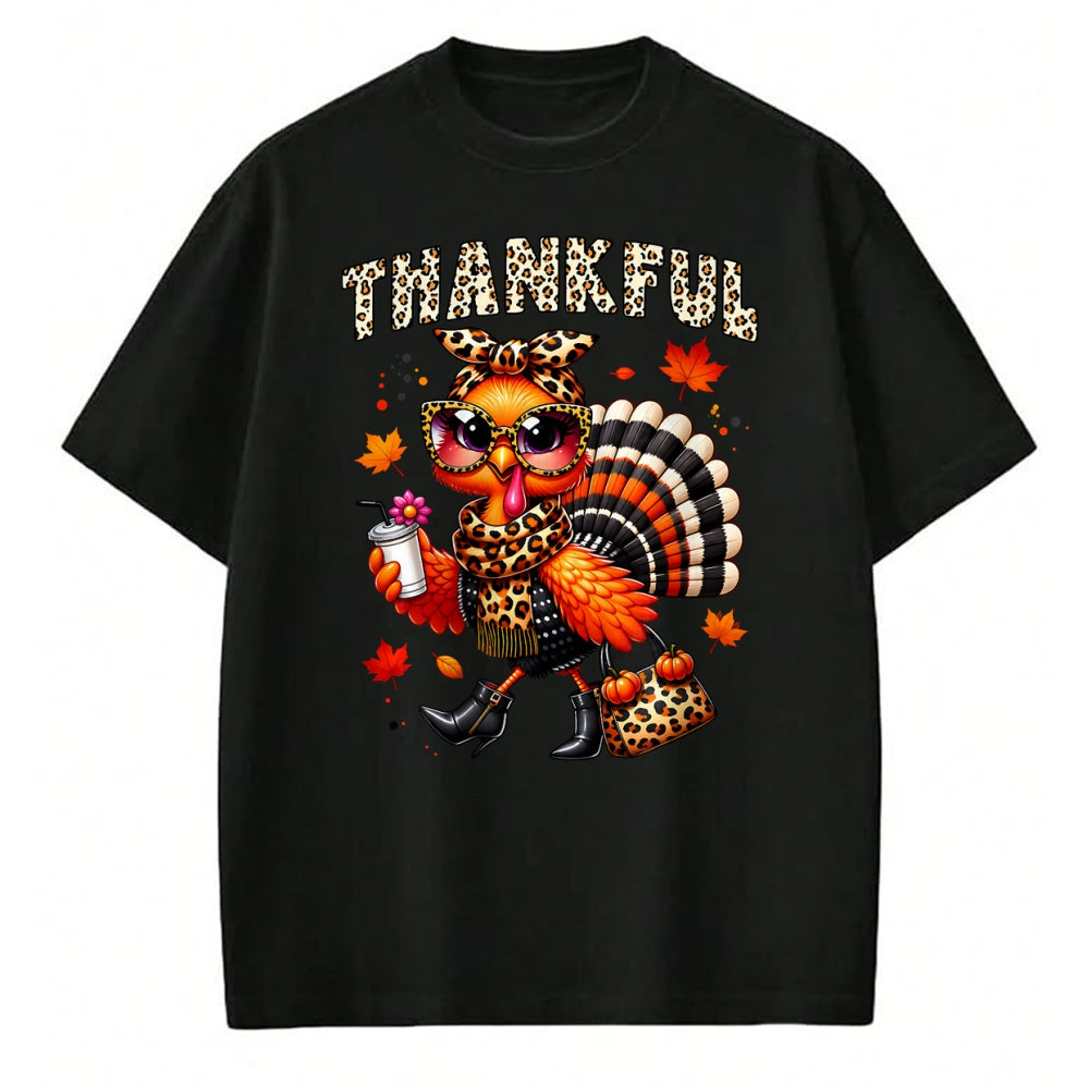 Best Thanksgiving Family Shirt , Funny Thanksgiving UnisexT-Shirt/Hoodie/Sweatshirt HLT00 - Thankful Cute Turkey Thanksgiving Gobble Autumn Fall T-Shirt