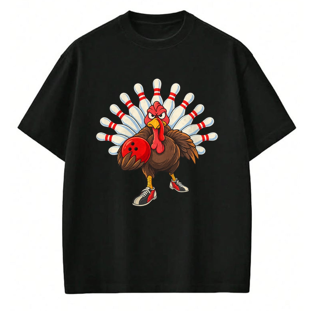 Best Thanksgiving Family Shirt , Funny Thanksgiving UnisexT-Shirt/Hoodie/Sweatshirt HLT00 - Funny Turkey Bowling Happy Thanksgiving Men Women Kids Boys T-Shirt
