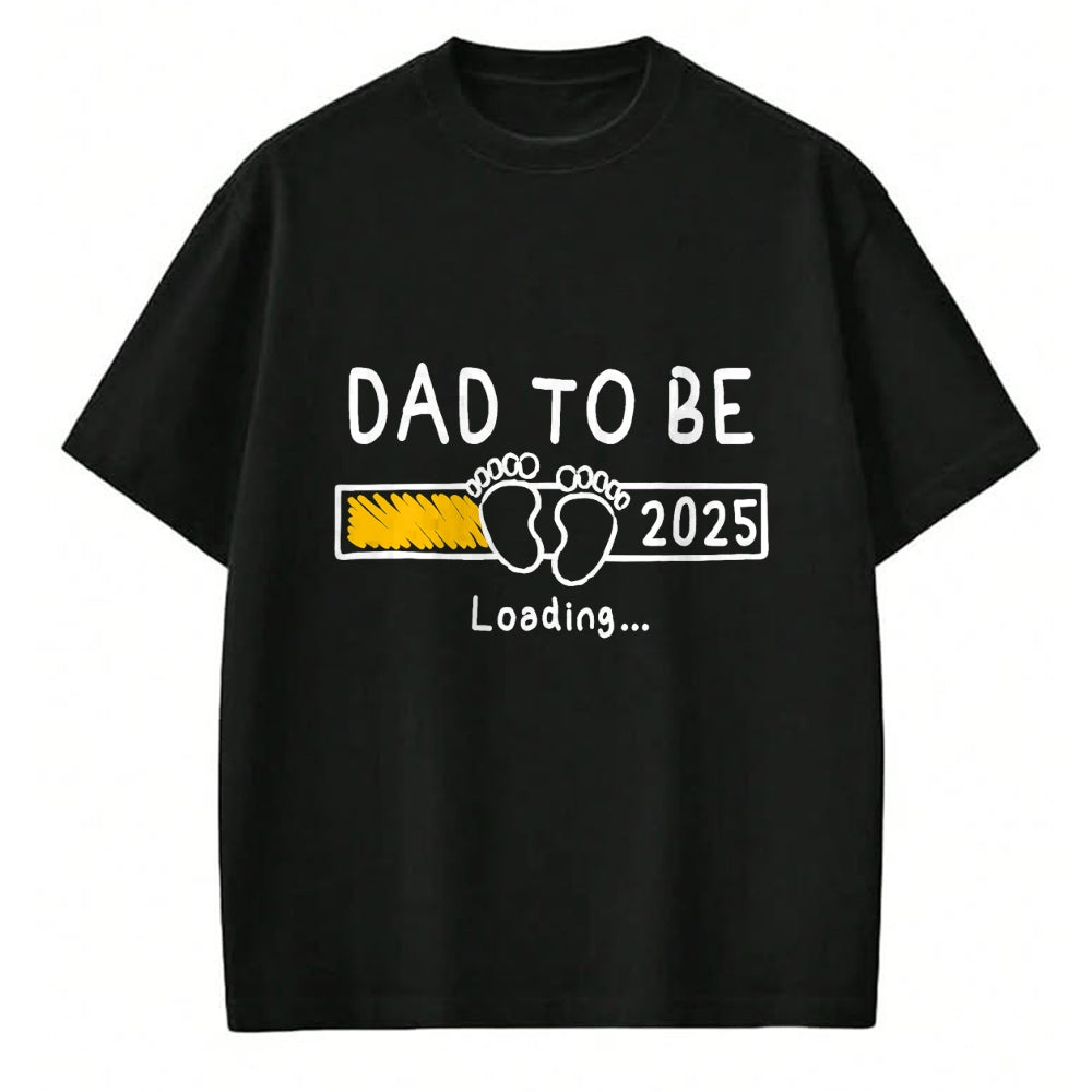 Gift for Dad Shirt, Funny Dad Unisex T-Shirt/Hoodie/Sweatshirt HLT00 – Dad To Be 2025 Dad est 2025 Daddy To Be Promoted to Daddy T-Shirt