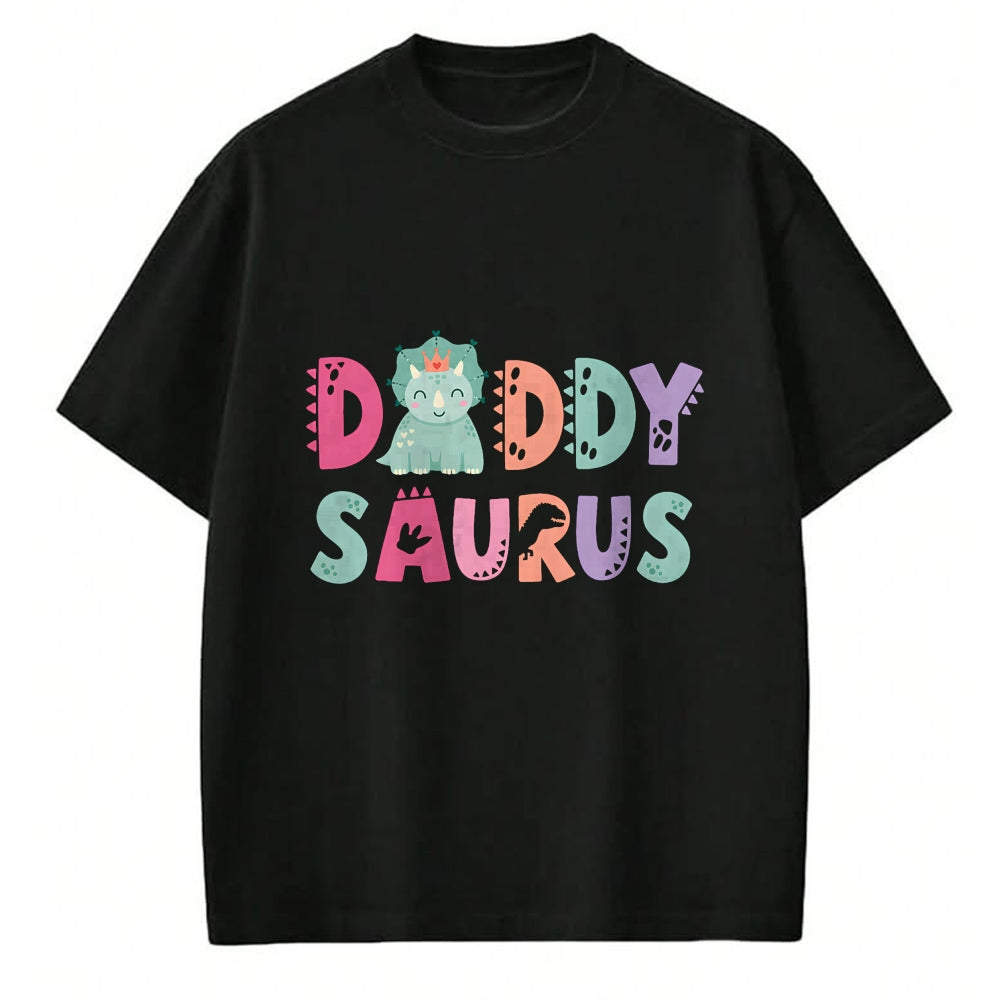 Best Dinosaur Lover Shirt, Funny Dinosaur UnisexT-Shirt/Hoodie/Sweatshirt HLT00 - Daddy Saurus Dad Dinosaur Three Rex Birthday Boy Girl T-Shirt