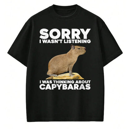 Cute Capybara Shirt, Funny Capybara UnisexT-Shirt/Hoodie/Sweatshirt HLT00 - Best Capybara Design for Men Women Kids Pet Rodent Capybara T-Shirt