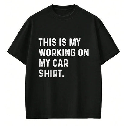 Best Mechanic Life Shirt, Funny Mechanic UnisexT-Shirt/Hoodie/Sweatshirt HLT00 - This Is My Working On My Car Shirt Mechanic Classic Restore T-Shirt