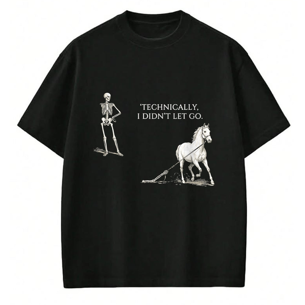 Best Horse Lover Shirt , Funny Horse UnisexT-Shirt/Hoodie/Sweatshirt HLT00 - Horse Riding Saying Equestrian Skeleton Dark Humor Vintage T-Shirt