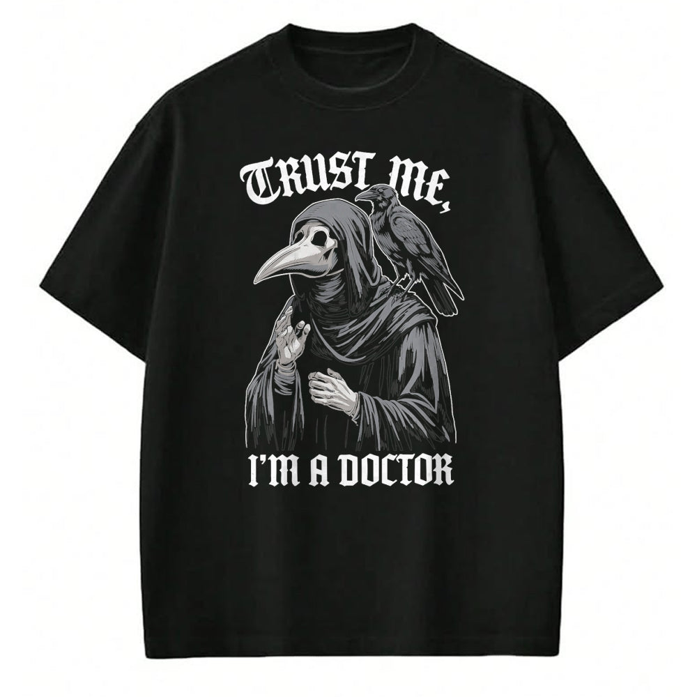 Best Doctor Shirt, Funny Doctor UnisexT-Shirt/Hoodie/Sweatshirt HLT00 - Trust me I'm a Doctor Plague Doctor T-Shirt