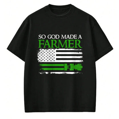 Best Farmer Life Shirt, Funny Farmer UnisexT-Shirt/Hoodie/Sweatshirt HLT00 - So God Made A Farmer, Farming Farmer T-Shirt