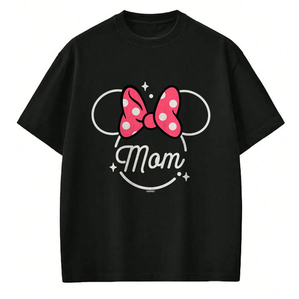 Gift for Mom Shirt, Funny Mom Unisex T-Shirt/Hoodie/Sweatshirt HLT00 - Disney Minnie Mouse Mom Head Icon Magic Mother’s Day T-Shirt