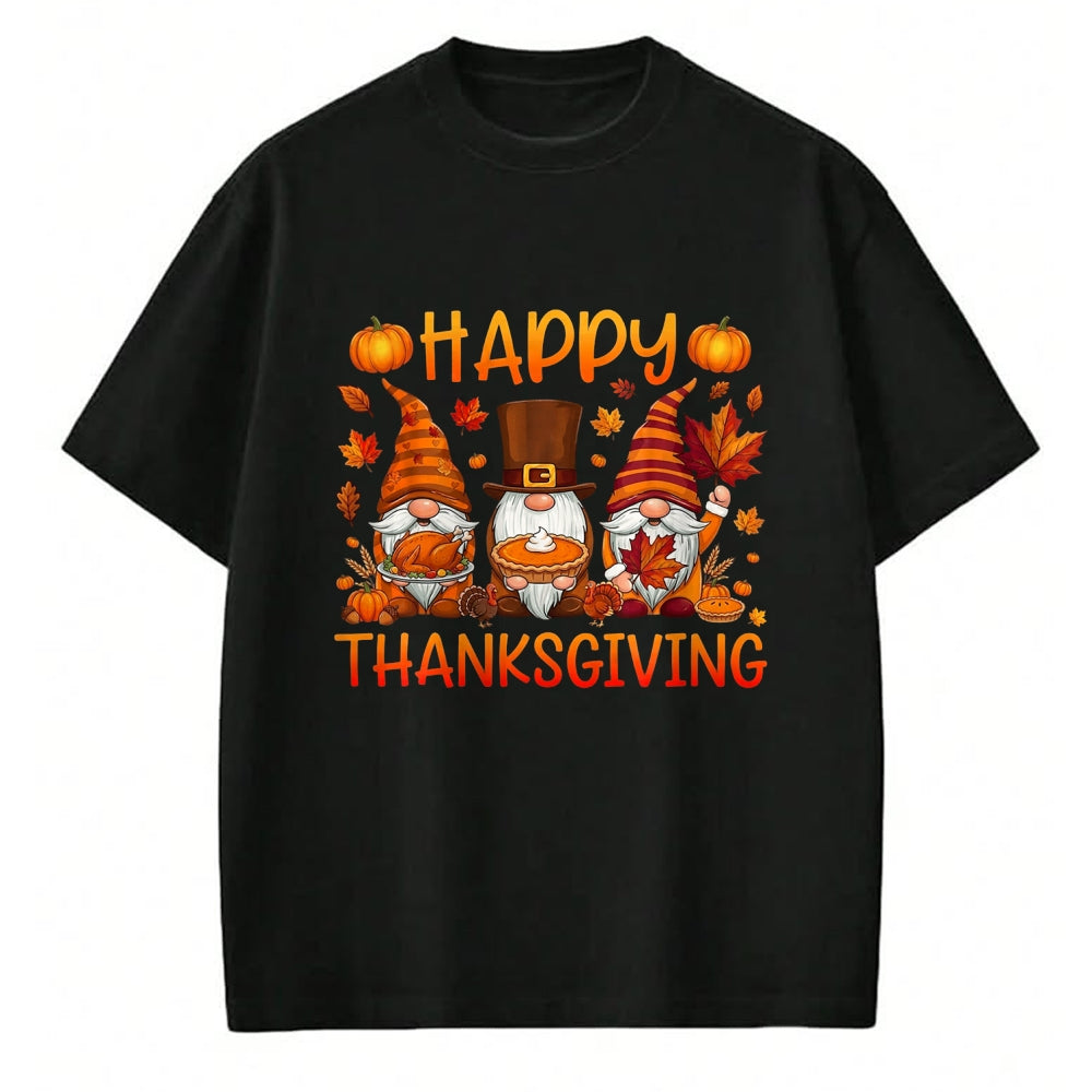 Best Thanksgiving Family Shirt , Funny Thanksgiving UnisexT-Shirt/Hoodie/Sweatshirt HLT00 - Happy Thanksgiving Gnomes for Turkey Day Family Dinner T-Shirt