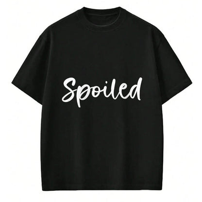 Best Wife Shirt, Wife and Husband Unisex T-Shirt/Hoodie/Sweatshirt HLT00 - Broke And Spoiled Matching Couples T-Shirt
