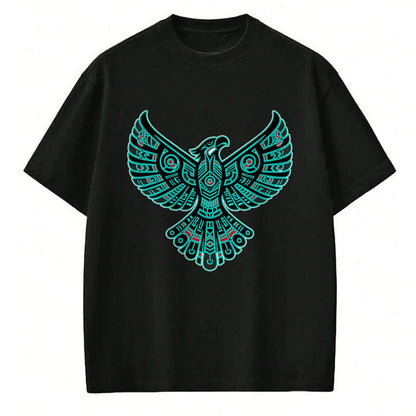 Native American T-Shirts, Vintage Native American Unisex T-Shirt/Hoodie/Sweatshirt HLT00 - Thunderbird Native American Tribal Art (1)