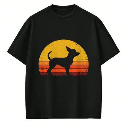 Dog Love Shirt, Dog Lover Gift T-Shirt/Hoodie/Sweatshirt HLT00 - Retro Chihuahua Men Women Dog Mom Dad Chihuahua T-Shirt