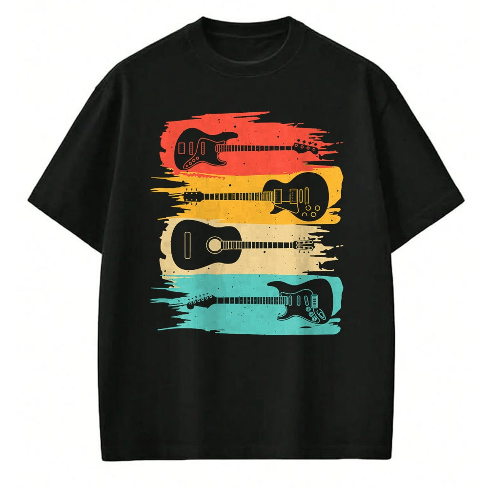 Guitar Lover Shirt, Funny Guitar UnisexT-Shirt/Hoodie/Sweatshirt HLT00 - Vintage Guitar Gift for Men Women Music Band Guitarist Stuff T-Shirt