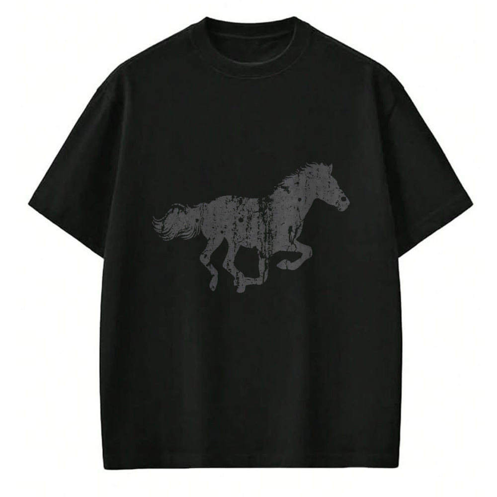 Best Horse Lover Shirt , Funny Horse UnisexT-Shirt/Hoodie/Sweatshirt HLT00 - Horse Vintage Design - Horse Print T-Shirt, Men, Black, 3X-Large