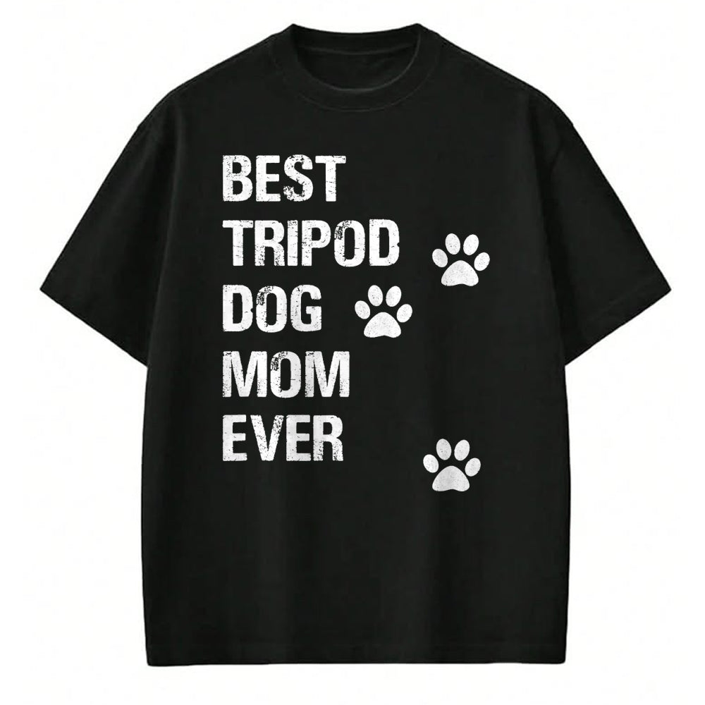 Dog Love Shirt, Dog Lover Gift T-Shirt/Hoodie/Sweatshirt HLT00 - Tripod 3 Legged Dog Owner Novelty Dog Mom T-Shirt