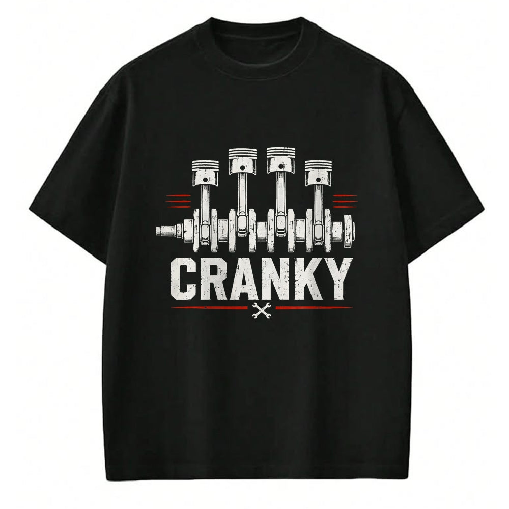 Best Mechanic Life Shirt, Funny Mechanic UnisexT-Shirt/Hoodie/Sweatshirt HLT00 - Cranky Car Mechanic Shirt Crankshaft Engine Piston T-Shirt