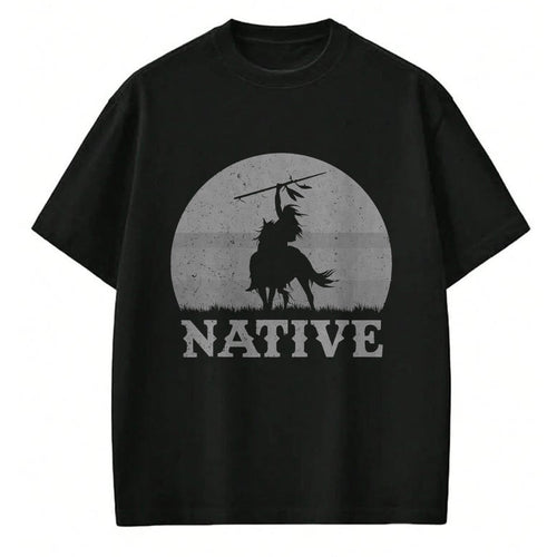 Native American T-Shirts, Vintage Native American Unisex T-Shirt/Hoodie/Sweatshirt HLT00 - Northwest Native American Knight Pride Mountain Warrior