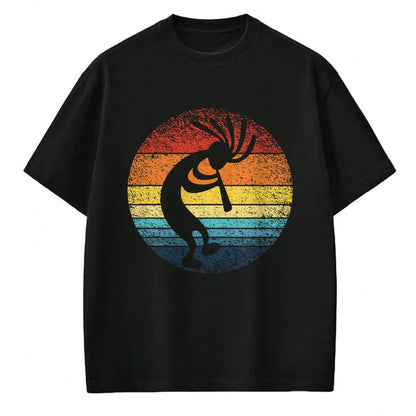 Native American T-Shirts, Vintage Native American Unisex T-Shirt/Hoodie/Sweatshirt HLT00 - Dancing Kokopelli Southwestern USA, Native American Symbol