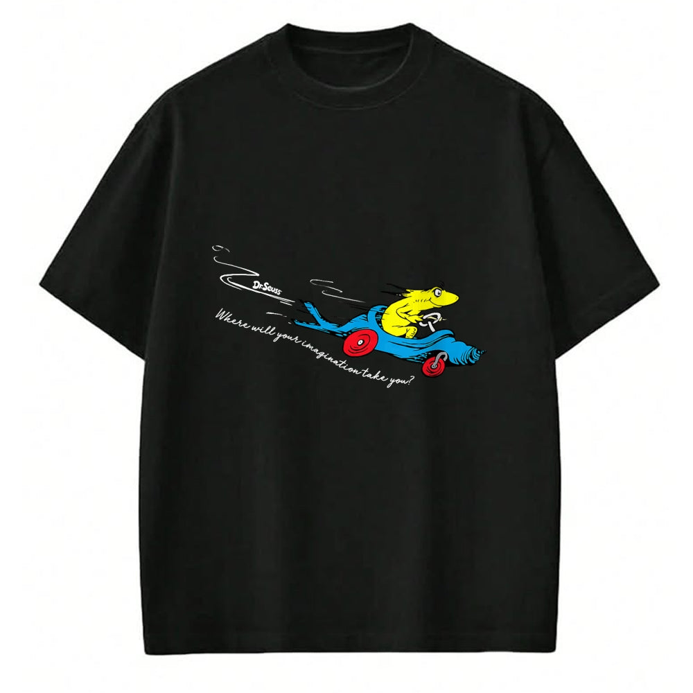 Best Doctor Shirt, Funny Doctor UnisexT-Shirt/Hoodie/Sweatshirt HLT00 - Dr. Seuss Imagination Takes You T-Shirt