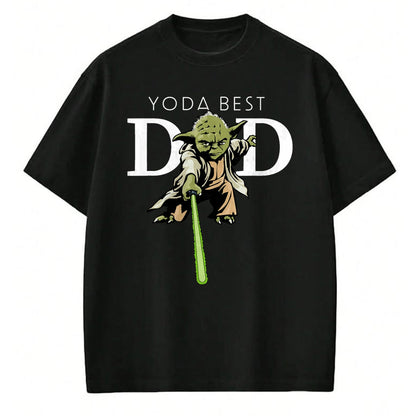 Gift for Dad Shirt, Funny Dad Unisex T-Shirt/Hoodie/Sweatshirt HLT00 – \Star Wars Yoda Lightsaber Best Dad Father_s Day T-Shirt
