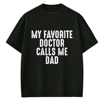 Best Doctor Shirt, Funny Doctor UnisexT-Shirt/Hoodie/Sweatshirt HLT00 - Proud Dad Of A Doctor - Medical Practitioner Physician Dad T-Shirt