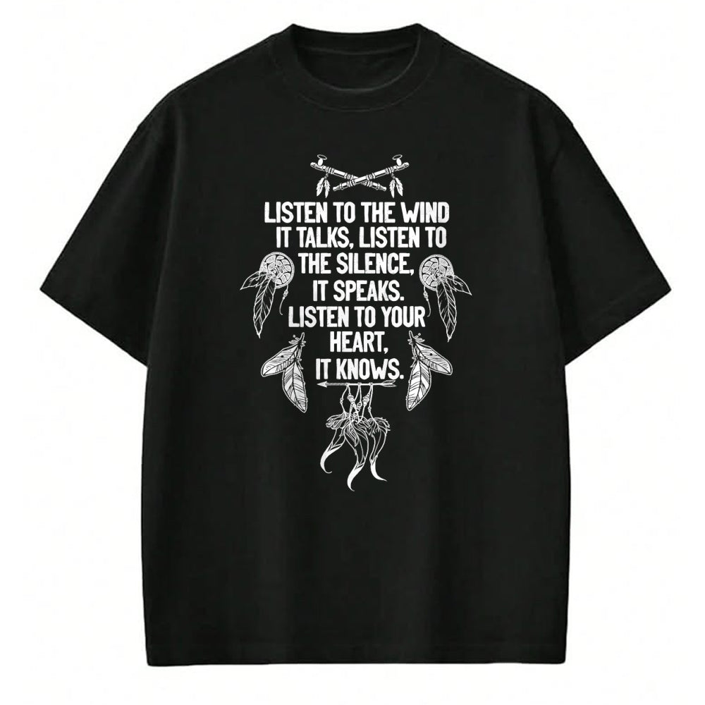 Native American T-Shirts, Vintage Native American Unisex T-Shirt/Hoodie/Sweatshirt HLT00 - Native American Dreamcatcher Poem Women