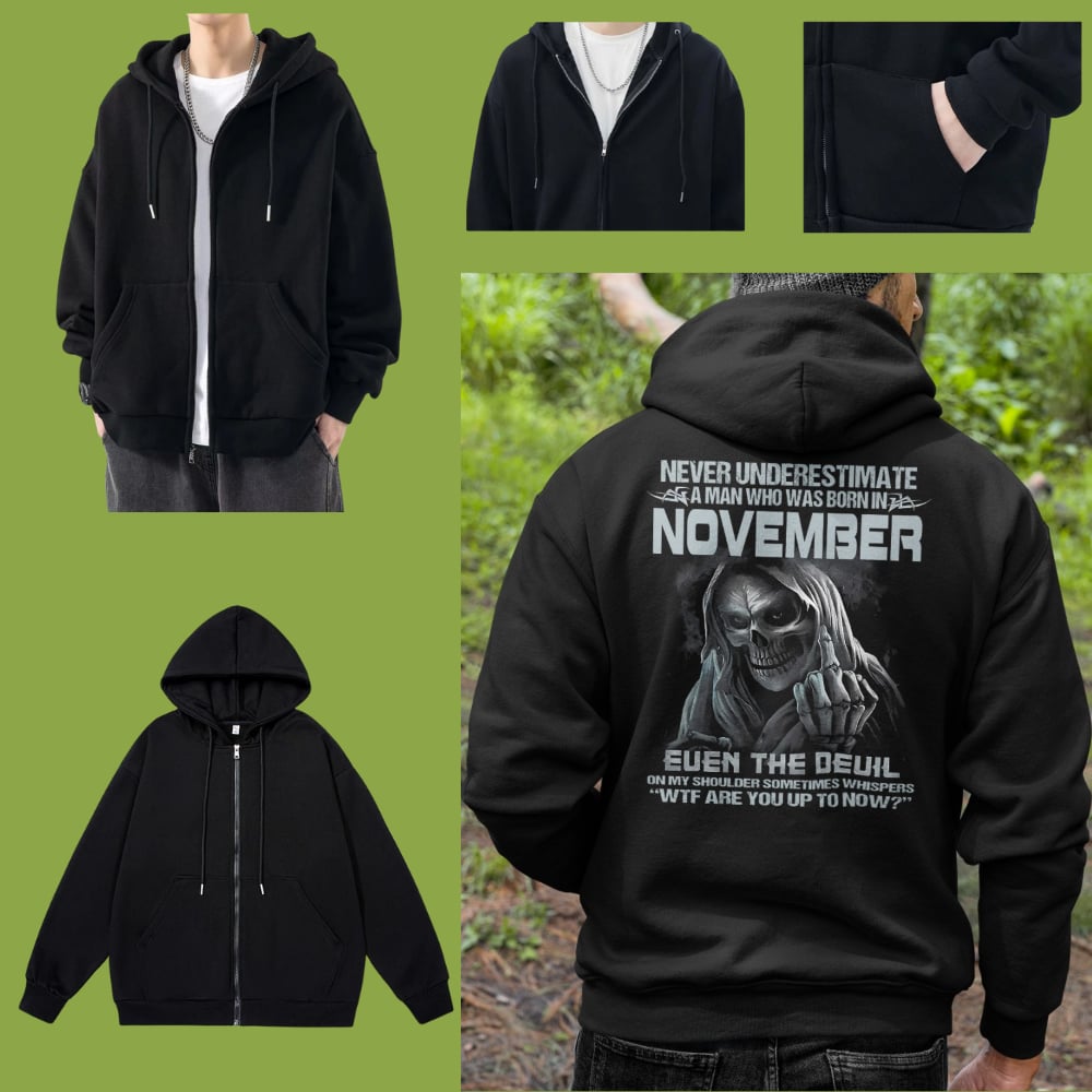 NOVEMBER - NEVER UNDERESTIUNDER - male (SKU-NEW-08-05-11)
