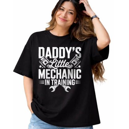 Best Mechanic Life Shirt, Funny Mechanic UnisexT-Shirt/Hoodie/Sweatshirt HLT00 - Daddy's Little Mechanic in Training Shirt Funny Little Boy T-Shirt