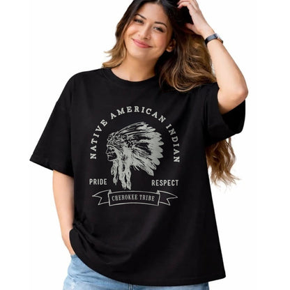 Native American T-Shirts, Vintage Native American Unisex T-Shirt/Hoodie/Sweatshirt HLT00 - Cherokee Tribe Native American Indian Pride Respect Design