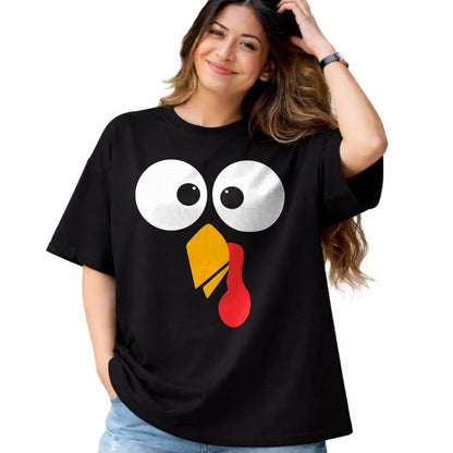 Best Thanksgiving Family Shirt , Funny Thanksgiving UnisexT-Shirt/Hoodie/Sweatshirt HLT00 - Thanksgiving Turkey Face Matching Family Costume Cute Kids T-Shirt