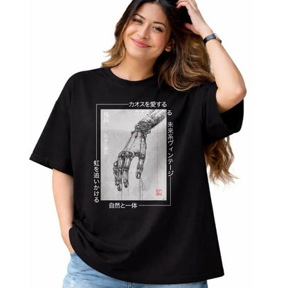 Best Mechanic Life Shirt, Funny Mechanic UnisexT-Shirt/Hoodie/Sweatshirt HLT00 - Futuristic Cyberpunk Hand - Japanese Streetwear Aesthetic T-Shirt