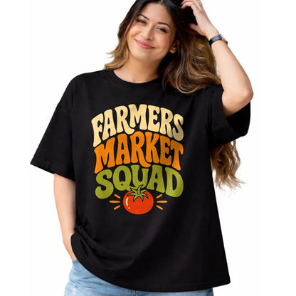 Best Farmer Life Shirt, Funny Farmer UnisexT-Shirt/Hoodie/Sweatshirt HLT00 - Local Farmers' Market Squad Farm Stand T-Shirt