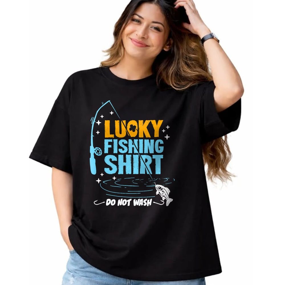 Gift for Dad Shirt, Funny Dad Unisex T-Shirt/Hoodie/Sweatshirt HLT00 – Funny Lucky Fishing Gifts For Men Boys Women Dad T-Shirt