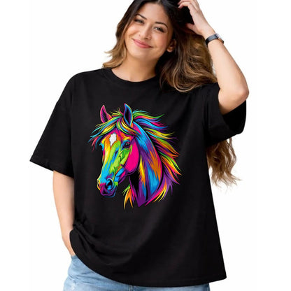 Best Horse Lover Shirt , Funny Horse UnisexT-Shirt/Hoodie/Sweatshirt HLT00 - Colorful Pop Art Horse T-Shirt