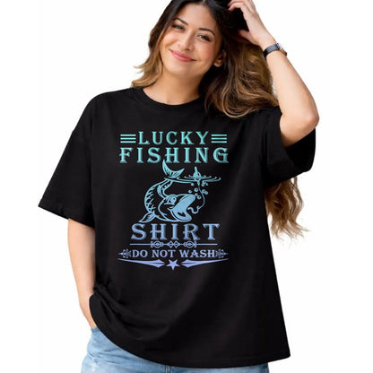 Gift for Dad Shirt, Funny Dad Unisex T-Shirt/Hoodie/Sweatshirt HLT00 – Lucky Fishing Do Not Wash Vintage Fishing Lover T-Shirt