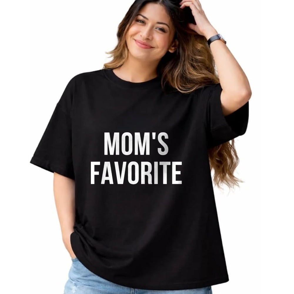 Gift for Mom Shirt, Funny Mom Unisex T-Shirt/Hoodie/Sweatshirt HLT00 - Moms Favorite T-Shirt